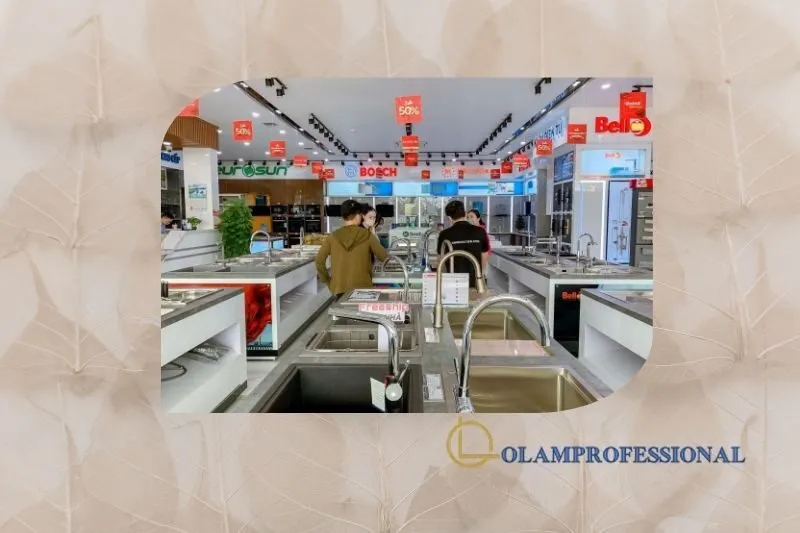 Cửa hàng thiết bị bếp Kim Quốc Tiến