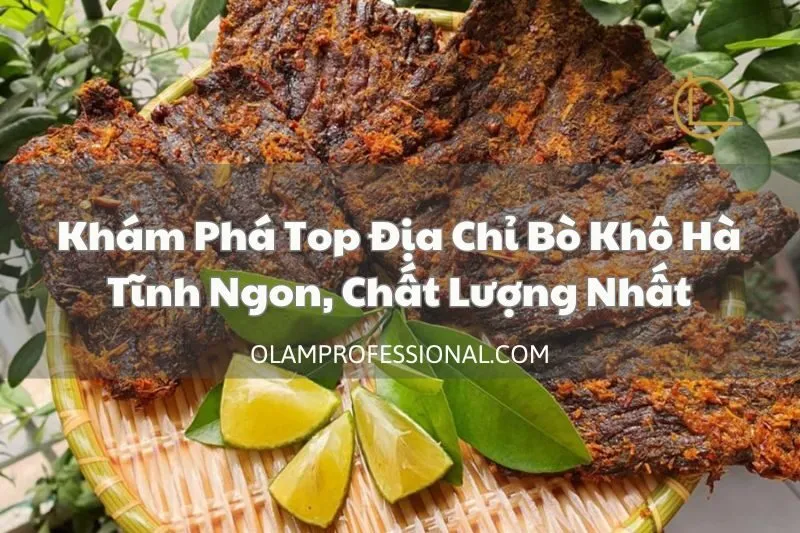 Khám Phá Top Địa Chỉ Bò Khô Hà Tĩnh Ngon, Chất Lượng Nhất